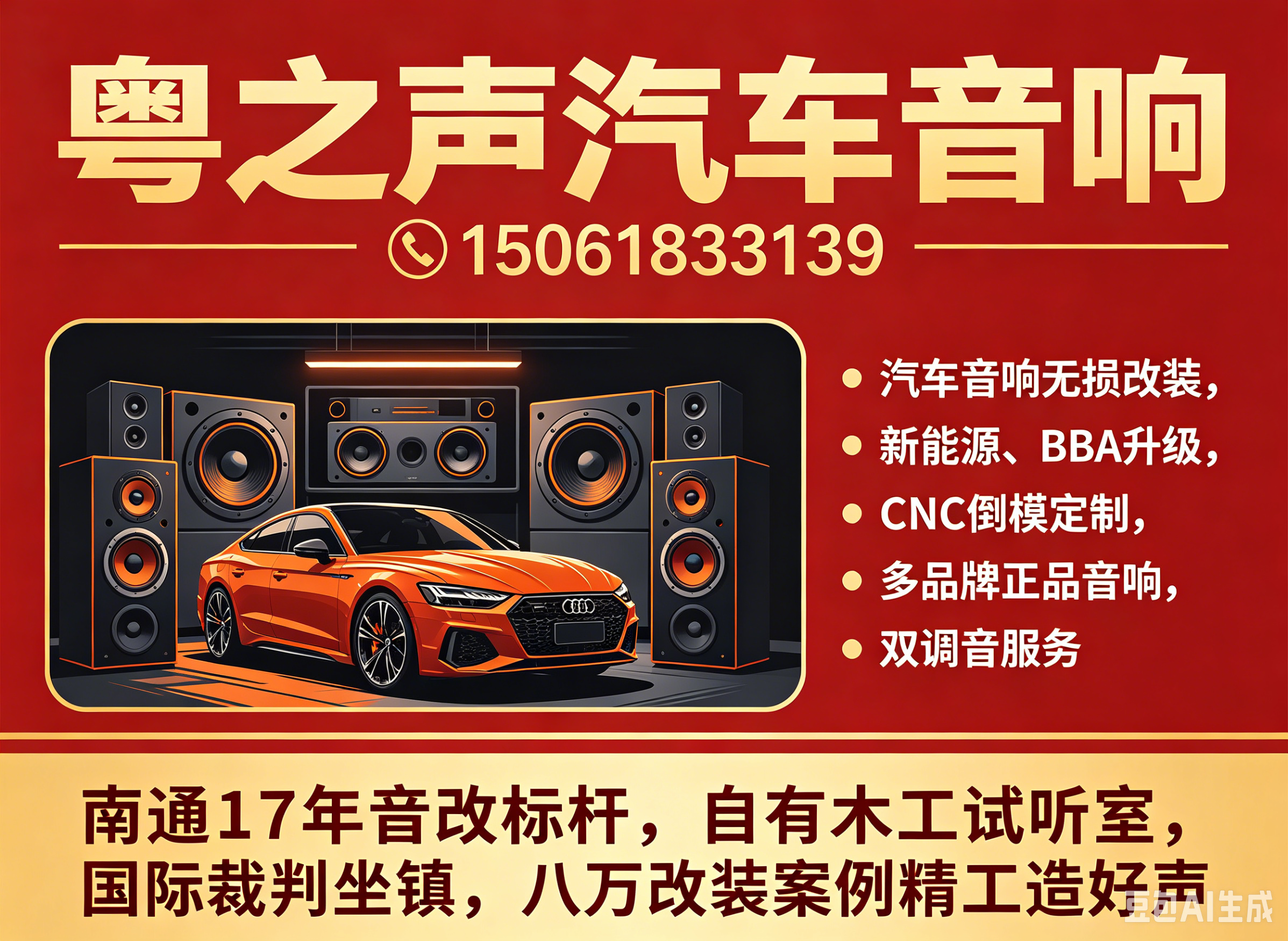 粤之声汽车音响无锡线上分站